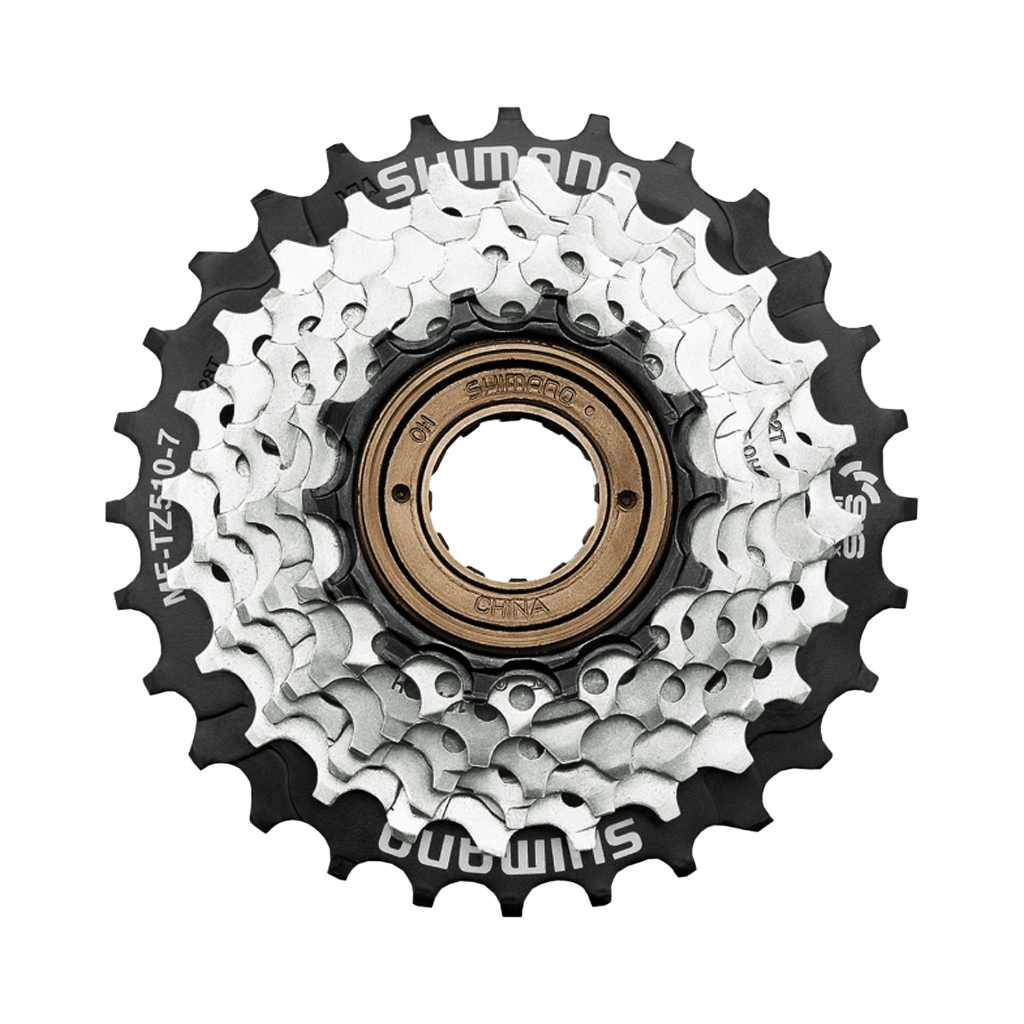 Multiple Freewheel Shimano MF - TZ510 7sp 14 - 28T - Genetik Sport