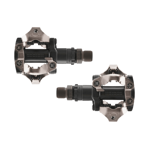 Pedals Shimano PD - M520L SPD W/ Cleats SM - SH51 - Black - Genetik Sport
