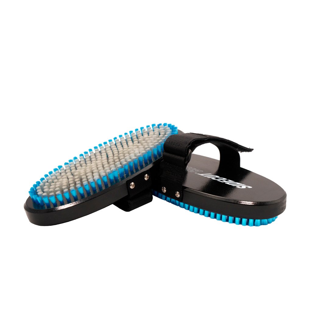 Nylon Wax Brush Soft Sidecut Adjustable Strap & Storage Bag - Genetik Sport