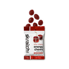 Sport Energy Chews Skratch Labs 50g - Sour Cherry - Genetik Sport