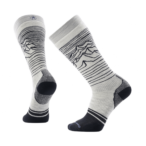 Socks Smartwool Snowboard Full Cushion Iguchi OTC - Ash - Genetik Sport