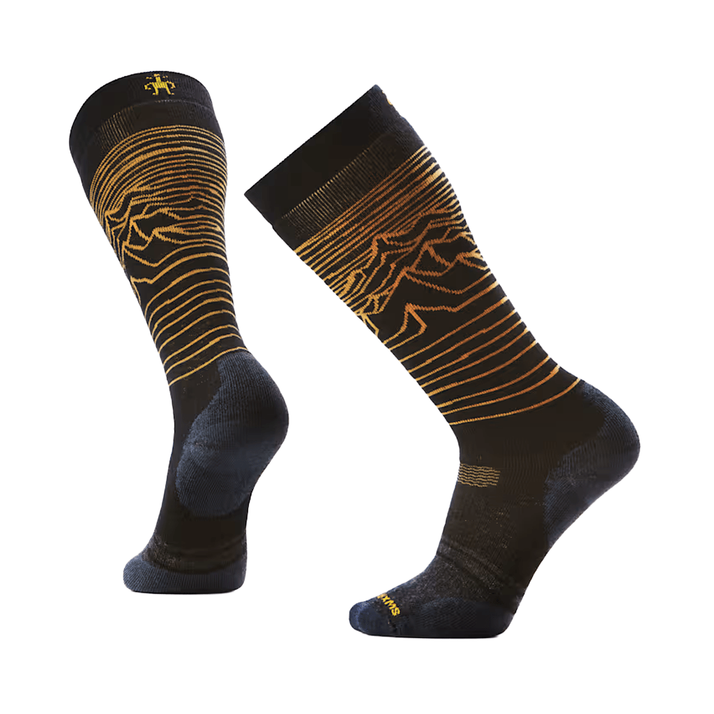 Socks Smartwool Snowboard Full Cushion Iguchi x Arbor OTC - Black - Genetik Sport