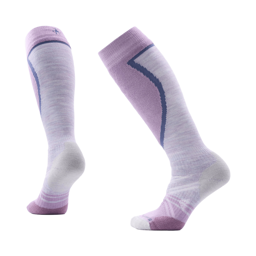 Socks Smartwool Womens Ski Full Cushion OTC - Purple - Genetik Sport