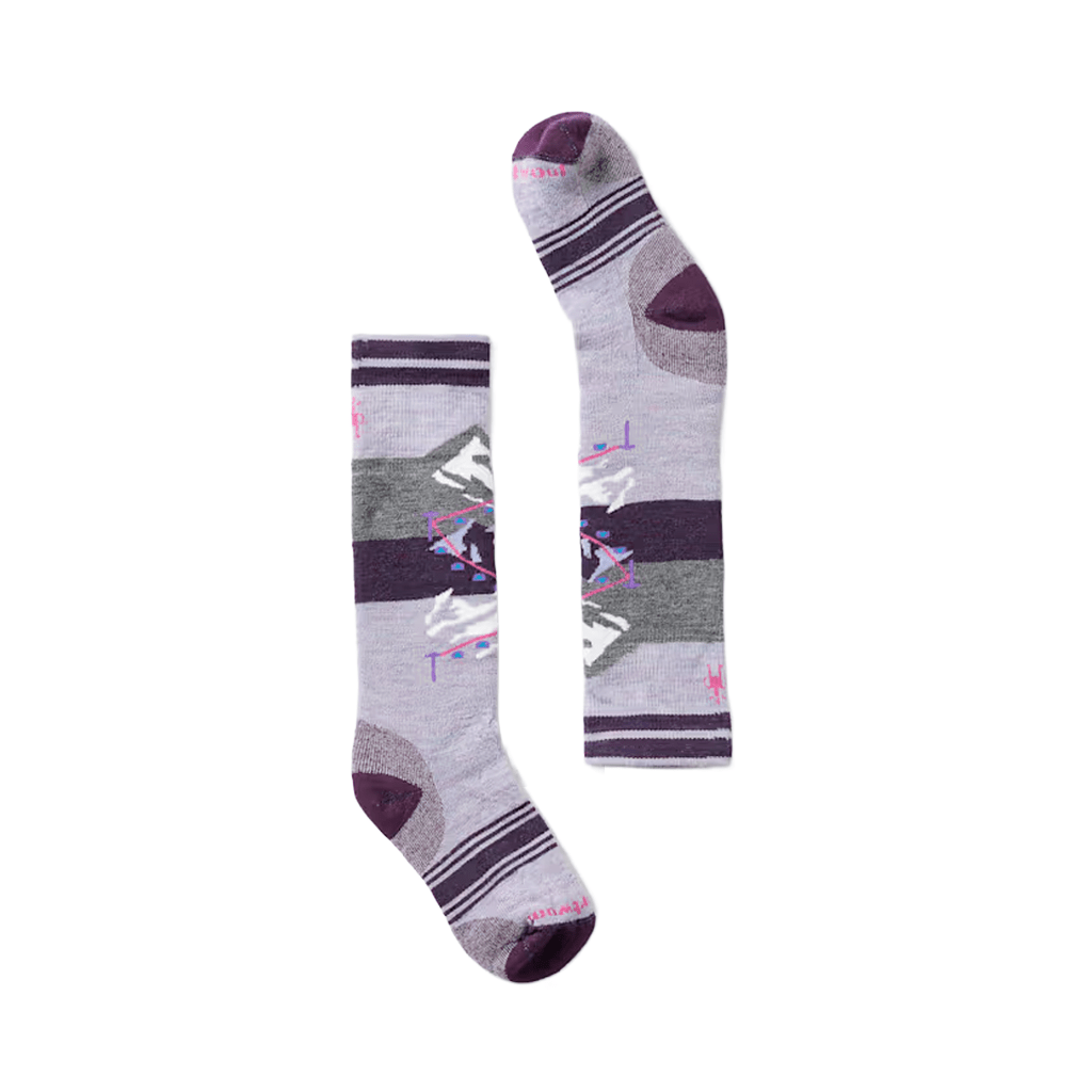 Youth Socks Smartwool Wintersport Full Cushion Gondola OTC - Purple Eclipse - Genetik Sport