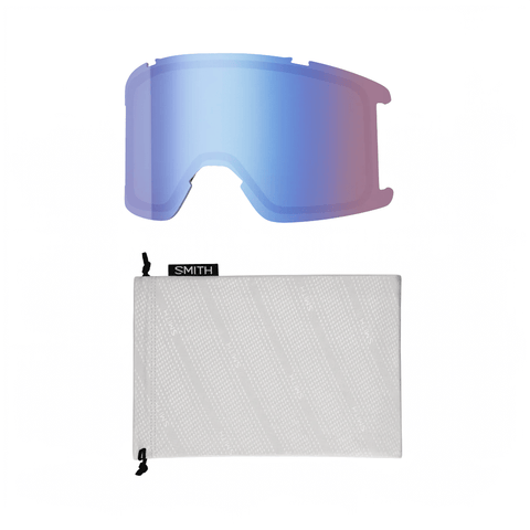 Goggles Smith Squad Black - ChromaPop Sun Green Mirror - Genetik Sport