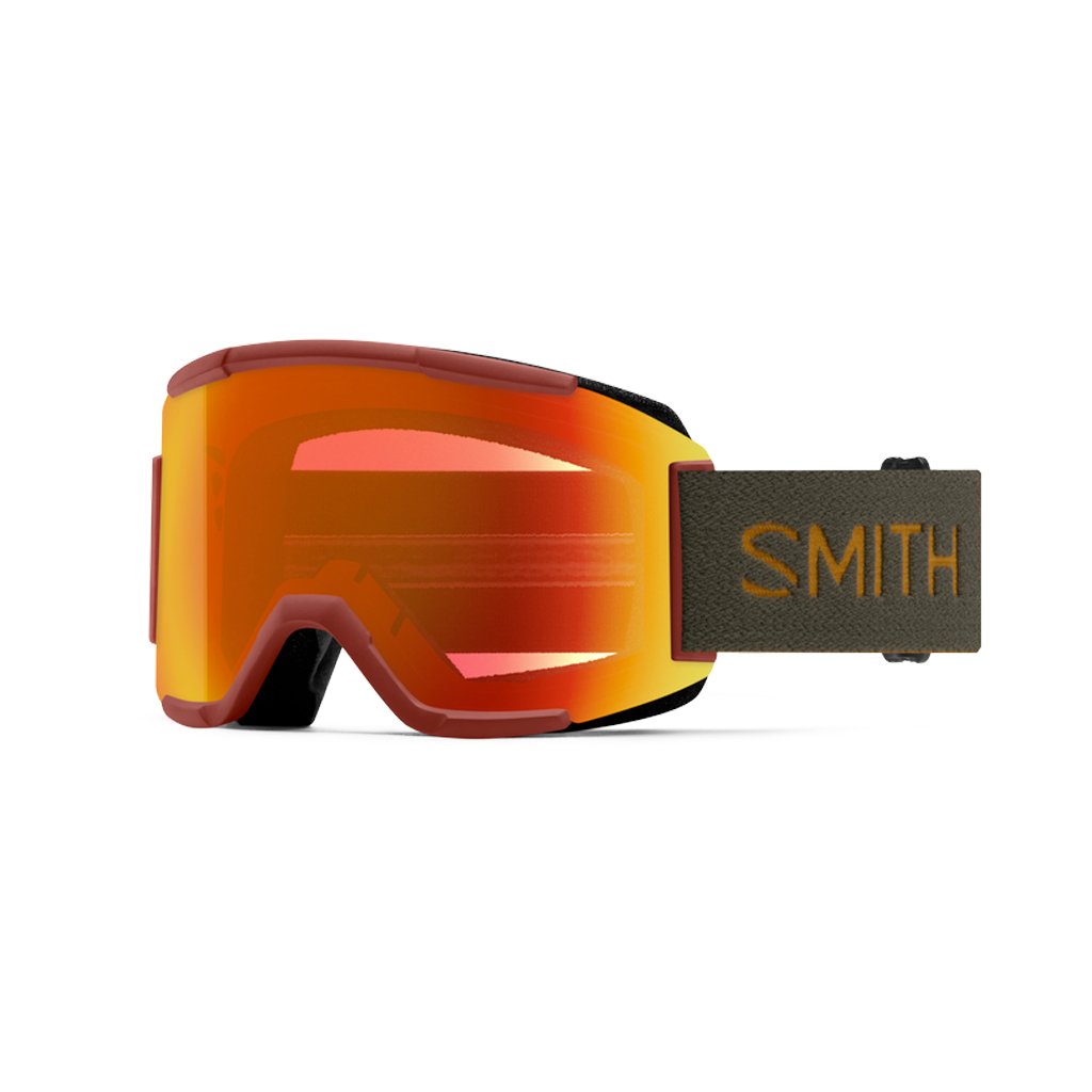 Goggles Smith Squad Ironwood - ChromaPop Everyday Red Mirror - Genetik Sport