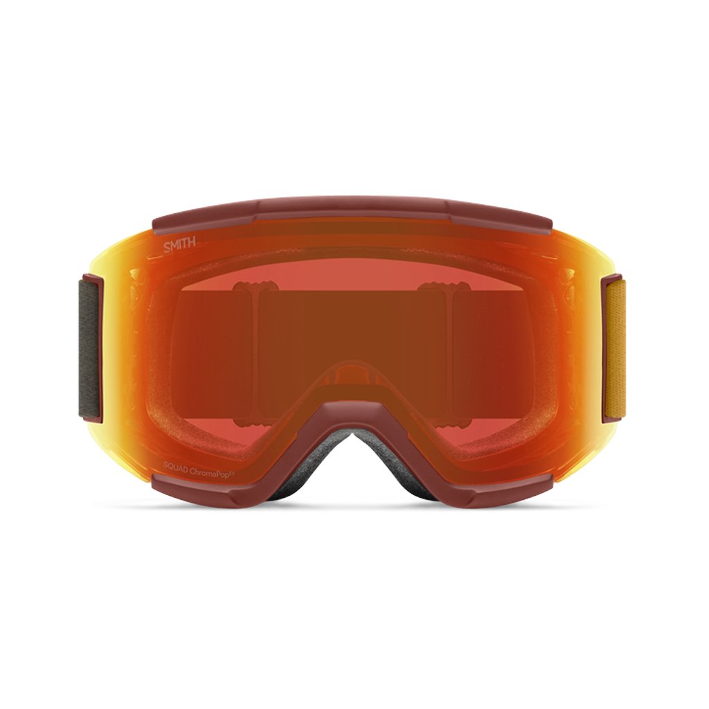 Goggles Smith Squad Ironwood - ChromaPop Everyday Red Mirror - Genetik Sport