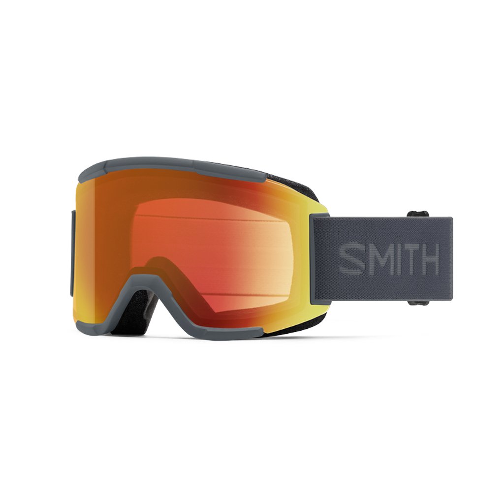 Goggles Smith Squad Slate - ChromaPop Everyday Red Mirror - Genetik Sport