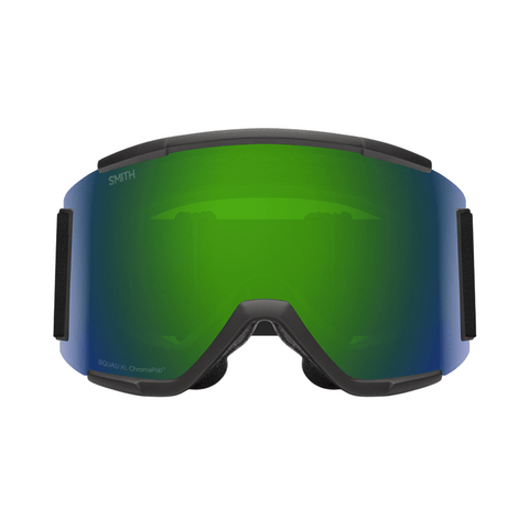 Goggles Smith Squad XL Black - ChromaPop Sun Green Mirror - Genetik Sport