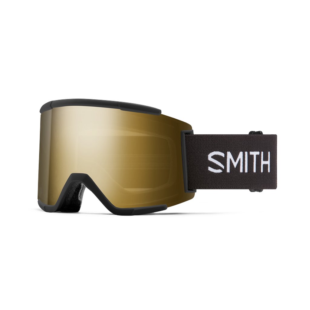 Goggles Smith Squad XL Chalk - ChromaPop Sun Black Gold Mirror - Genetik Sport