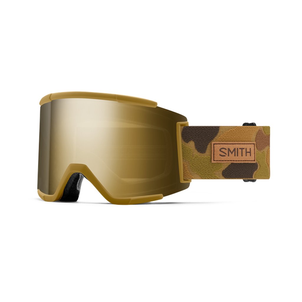 Goggles Smith Squad XL Coyote Pow Hunter - ChromaPop Sun Black Gold Mirror - Genetik Sport