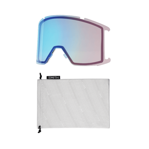 Goggles Smith Squad XL Lunar Fog - ChromaPop Everyday Rose Gold Mirror - Genetik Sport