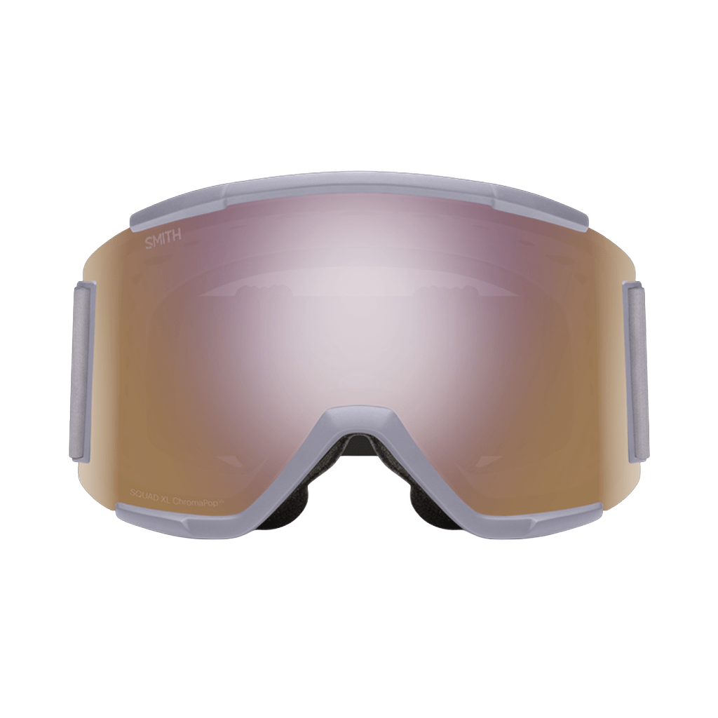 Goggles Smith Squad XL Lunar Fog - ChromaPop Everyday Rose Gold Mirror - Genetik Sport