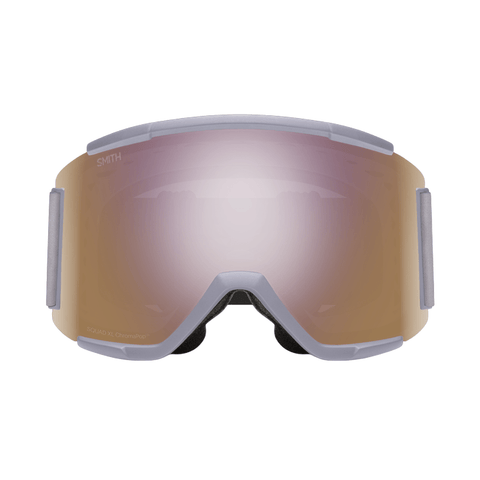 Goggles Smith Squad XL Lunar Fog - ChromaPop Everyday Rose Gold Mirror - Genetik Sport
