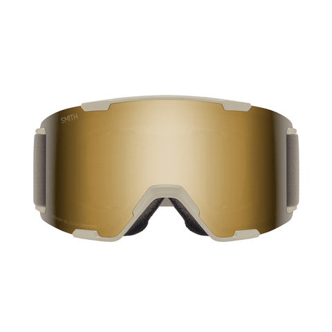 Goggles Smith Stash XL Chalk - ChromaPop Sun Black Gold Mirror - Genetik Sport