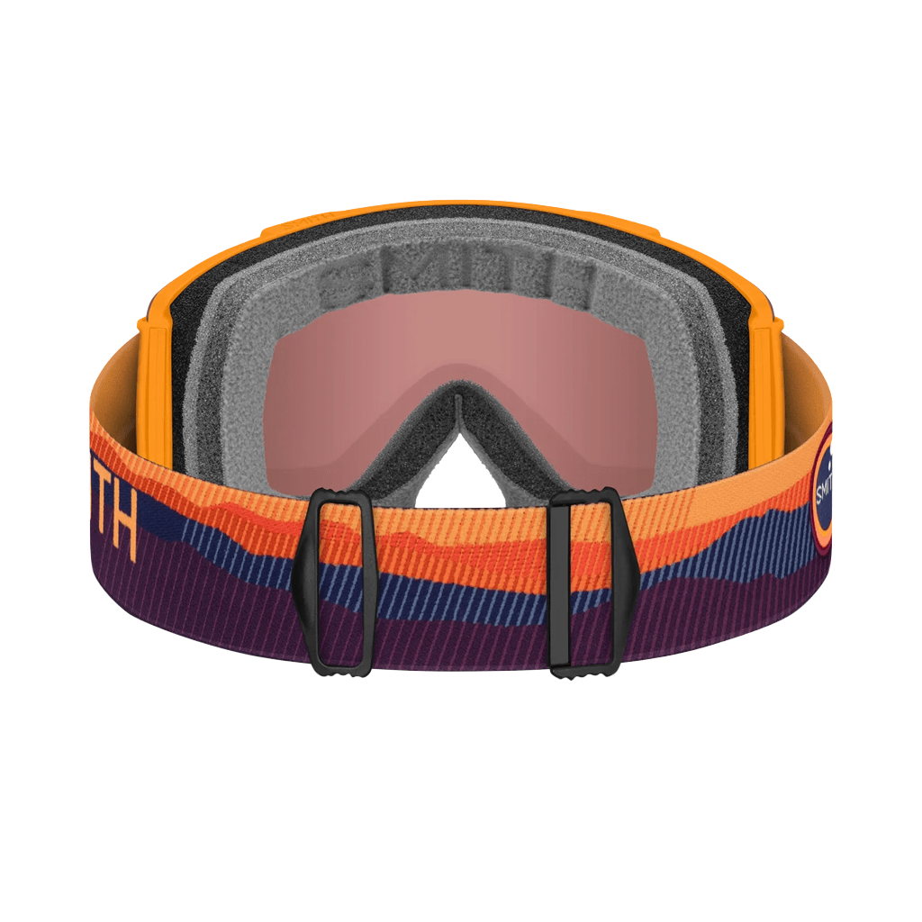 Goggles Smith Stash XL Orange Sunrise - ChromaPop Everyday Red Mirror - Genetik Sport