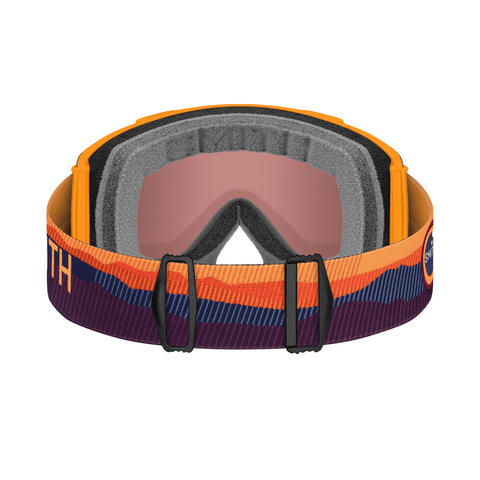 Goggles Smith Stash XL Orange Sunrise - ChromaPop Everyday Red Mirror - Genetik Sport