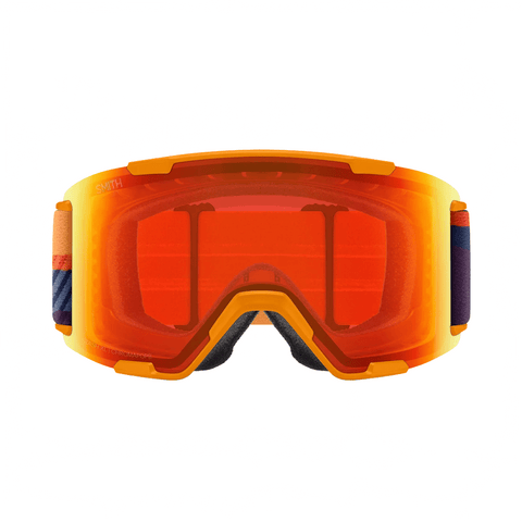 Goggles Smith Stash XL Orange Sunrise - ChromaPop Everyday Red Mirror - Genetik Sport