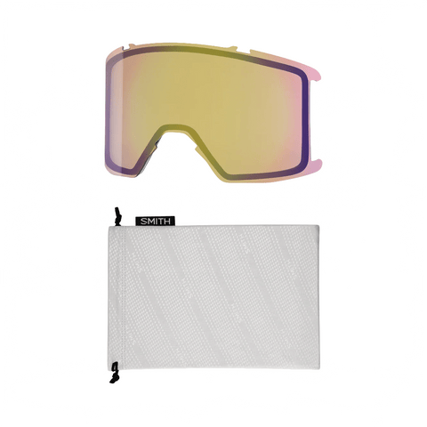 Goggles Smith Stash XL Orange Sunrise - ChromaPop Everyday Red Mirror - Genetik Sport