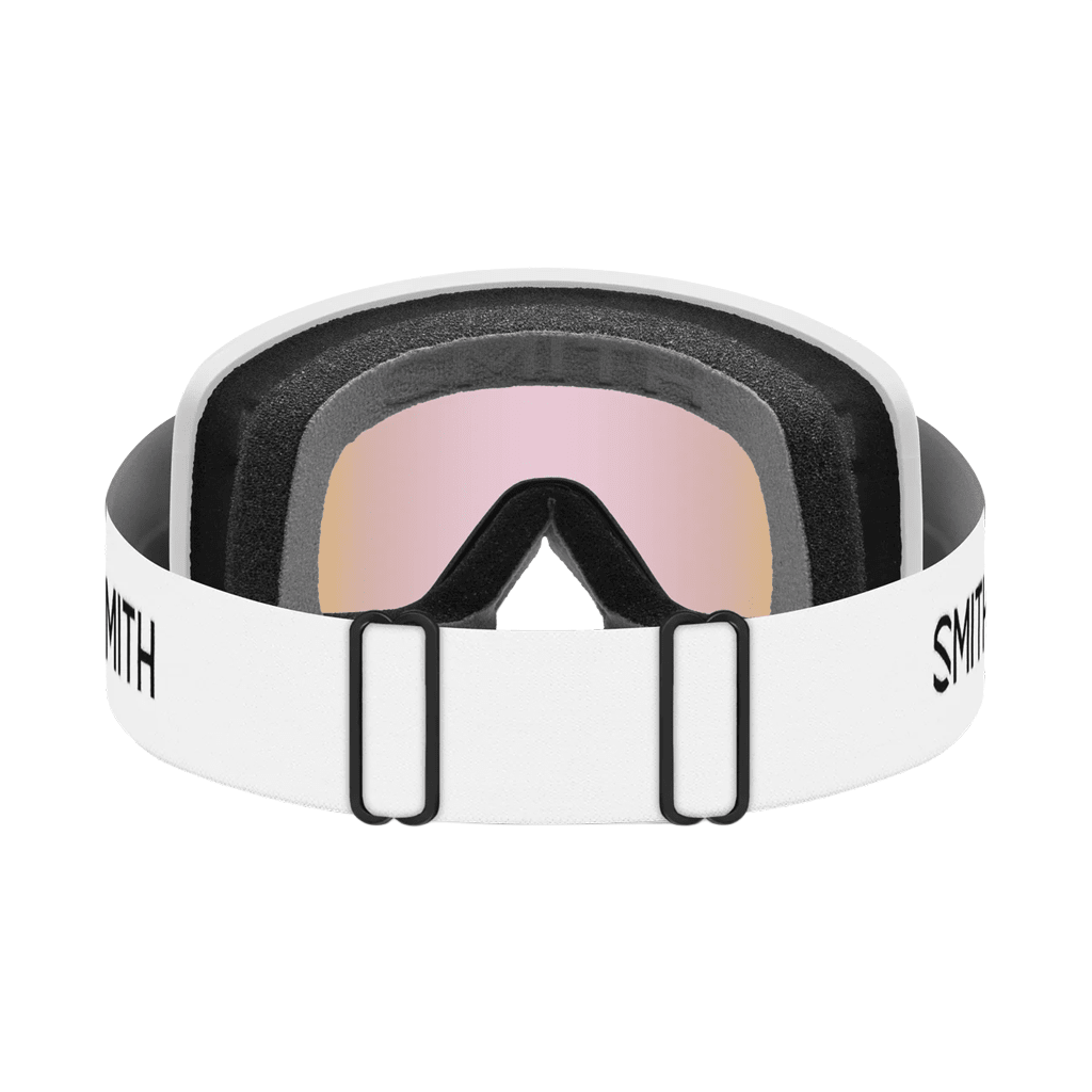 Goggles Smith Transfer White - Blue Sensor Mirror - Genetik Sport