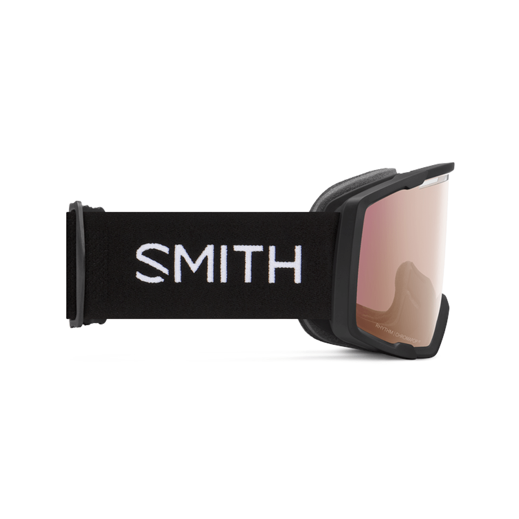 MTB Goggles Smith Rhythm Black - ChromaPop Contrast Rose Flash & Clear - Genetik Sport