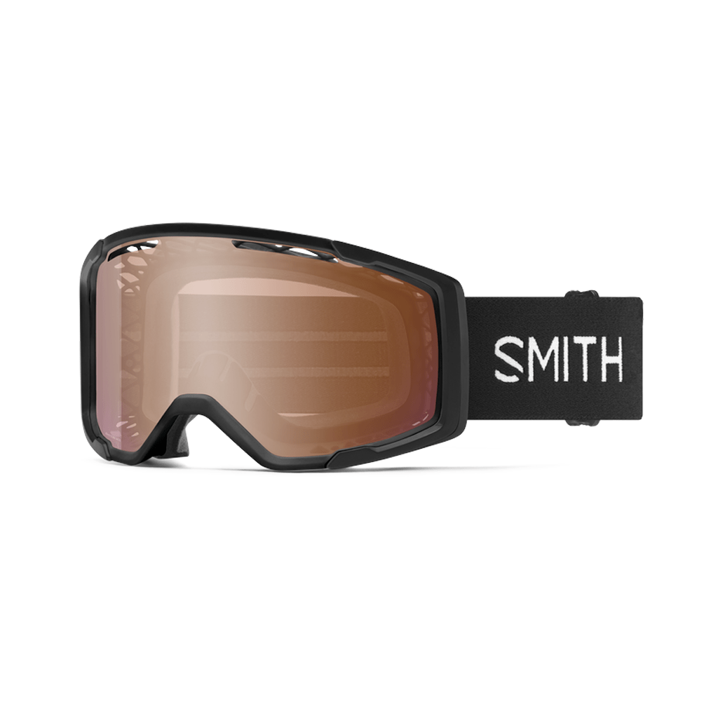 MTB Goggles Smith Rhythm Black - ChromaPop Contrast Rose Flash & Clear - Genetik Sport