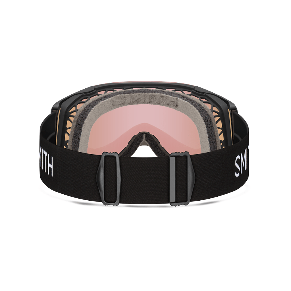 MTB Goggles Smith Rhythm Black - ChromaPop Contrast Rose Flash & Clear - Genetik Sport