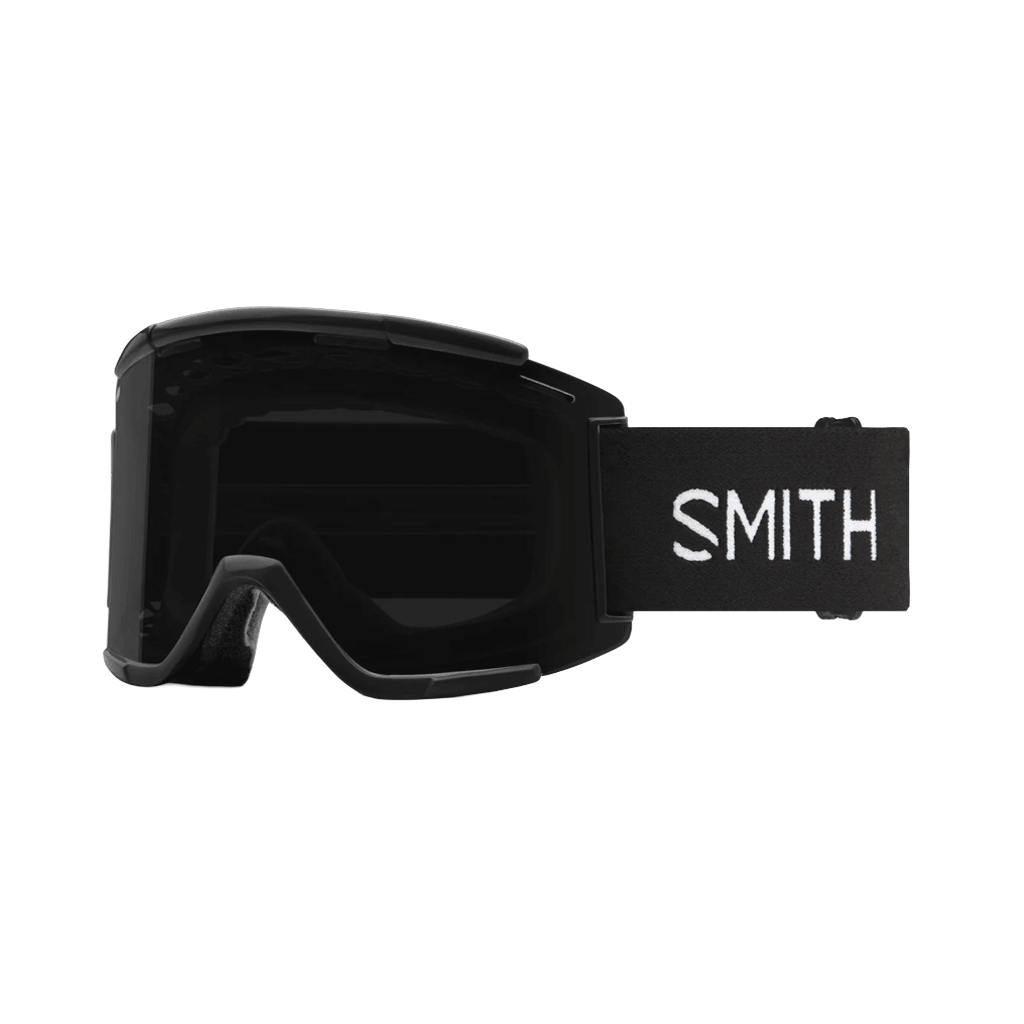MTB Goggles Smith Squad XL Black - ChromaPop Sun Black & Clear - Genetik Sport