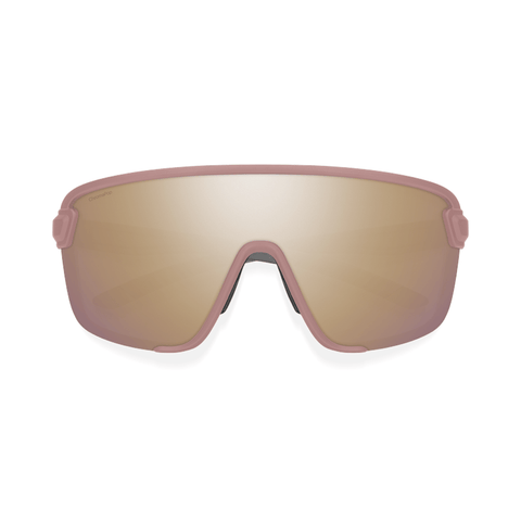 Sunglasses Smith Bobcat Matte Chalk Rose - ChromaPop Rose Gold Mirror / Clear - Genetik Sport