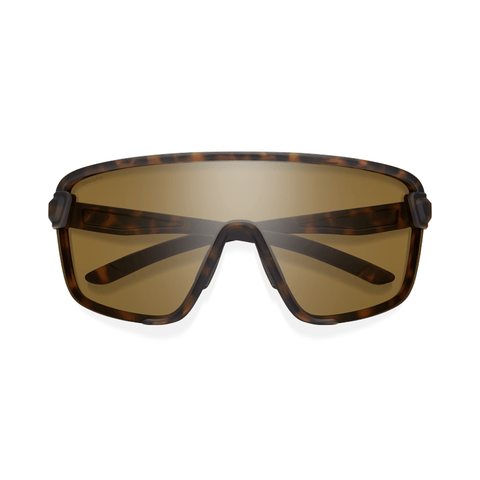 Sunglasses Smith Bobcat Matte Tortoise - ChromaPop Polarized Brown / Clear - Genetik Sport
