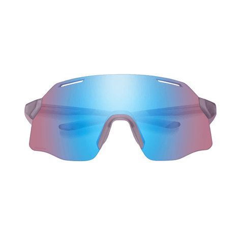 Sunglasses Smith Vert Matte Meteorite Crystal - ChromaPop Low Light Rose Blue Mirror / Clear - Genetik Sport