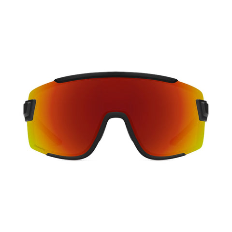 Sunglasses Smith Wildcat Matte Black - ChromaPop Red Mirror / Clear - Genetik Sport