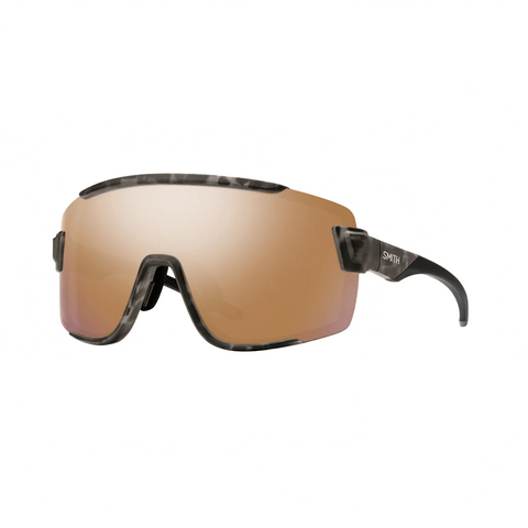 Sunglasses Smith Wildcat Matte Salt Haze - ChromaPop Rose Gold Mirror / Clear - Genetik Sport