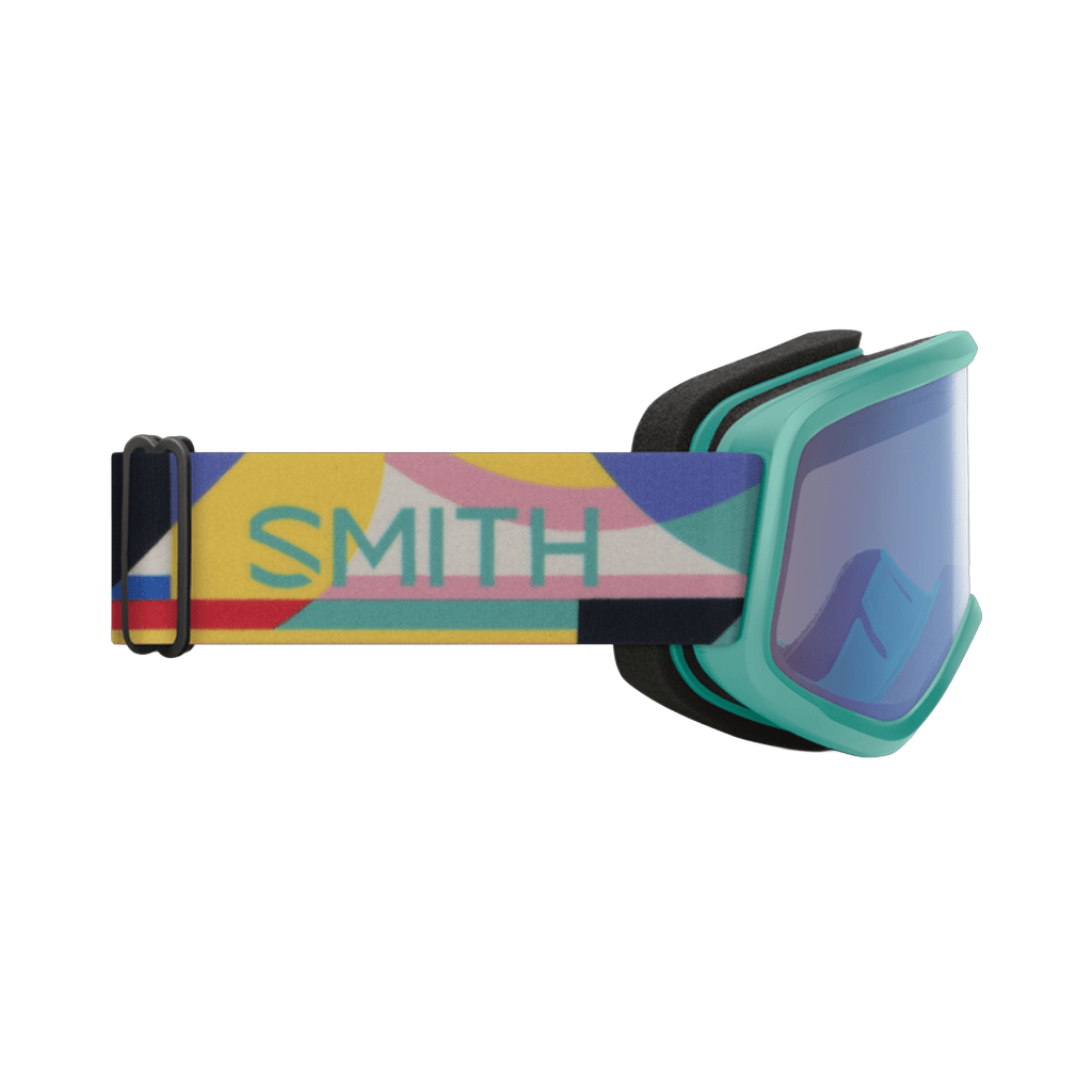 Youth Goggles Smith Snowday Jade Formations - Blue Sensor Mirror - Genetik Sport