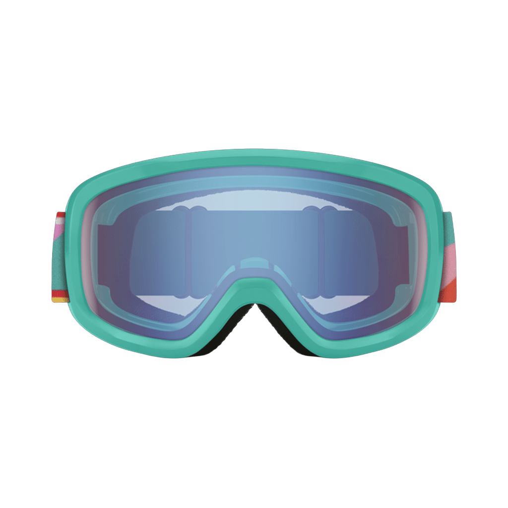 Youth Goggles Smith Snowday Jade Formations - Blue Sensor Mirror - Genetik Sport