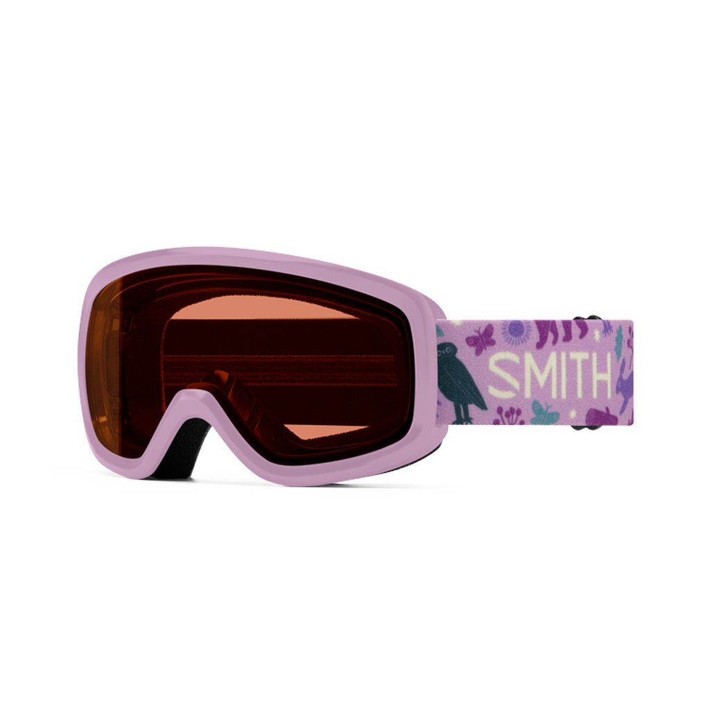 Youth Goggles Smith Snowday Proper Pink Forest Friends - Ignitor Mirror - Genetik Sport