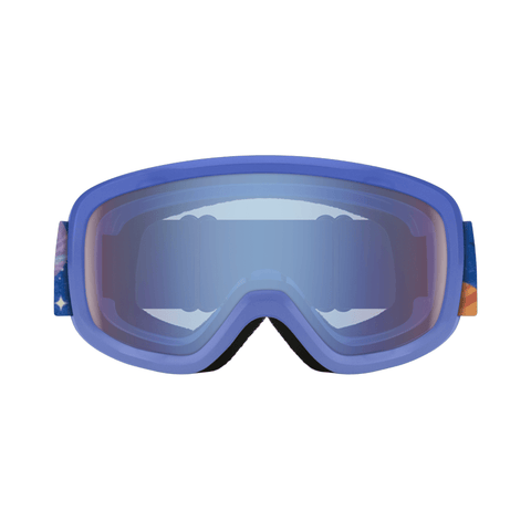 Youth Goggles Smith Snowday Supernova Rockets - Blue Sensor Mirror - Genetik Sport