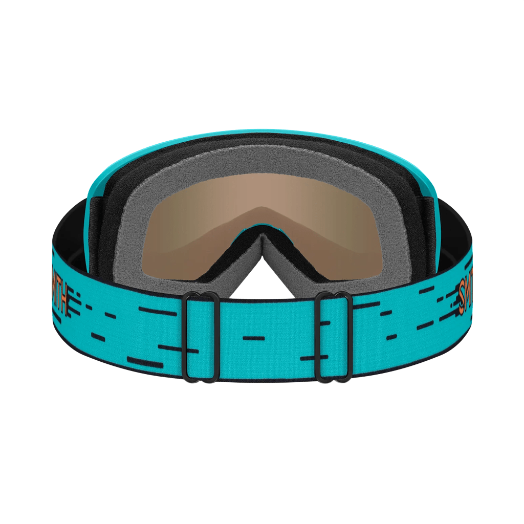 Youth Goggles Smith Snowday Tropic Kidding - Red Sol-X Mirror - Genetik Sport