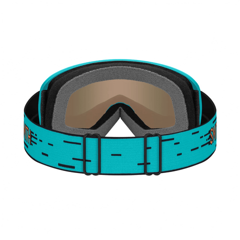 Youth Goggles Smith Snowday Tropic Kidding - Red Sol-X Mirror - Genetik Sport