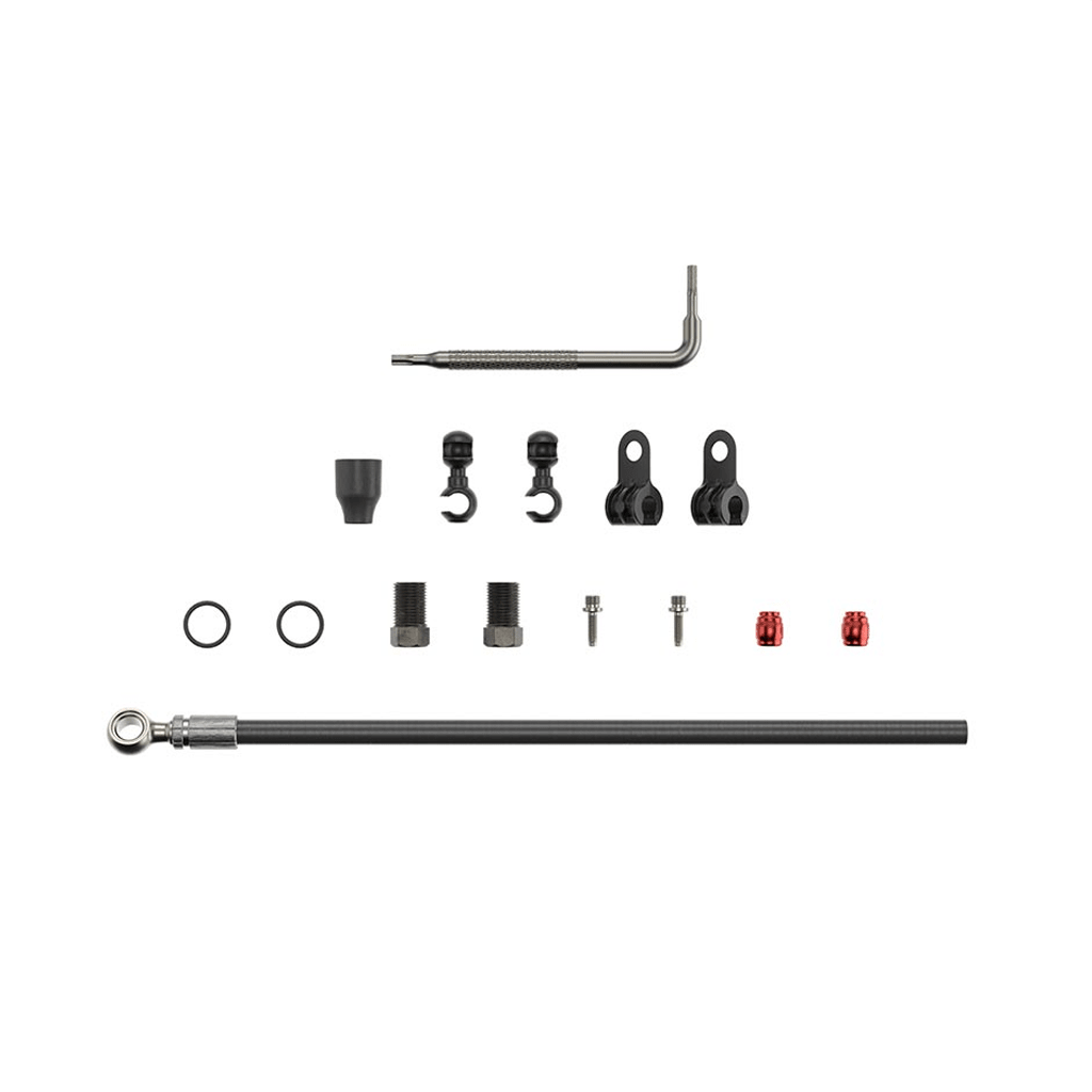 Brake Hose Kit Sram Silver Banjo 2000mm - Black - Genetik Sport