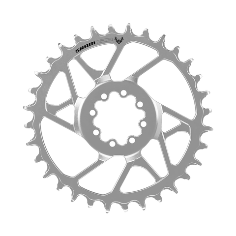 Chainring Sram Eagle 90 12sp 8 - Bolts 30T - Silver - Genetik Sport