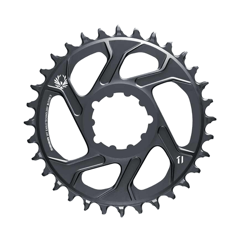 Chainring Sram GX Eagle C1 11/12sp Offset 3mm DM 30T AL - Black - Genetik Sport