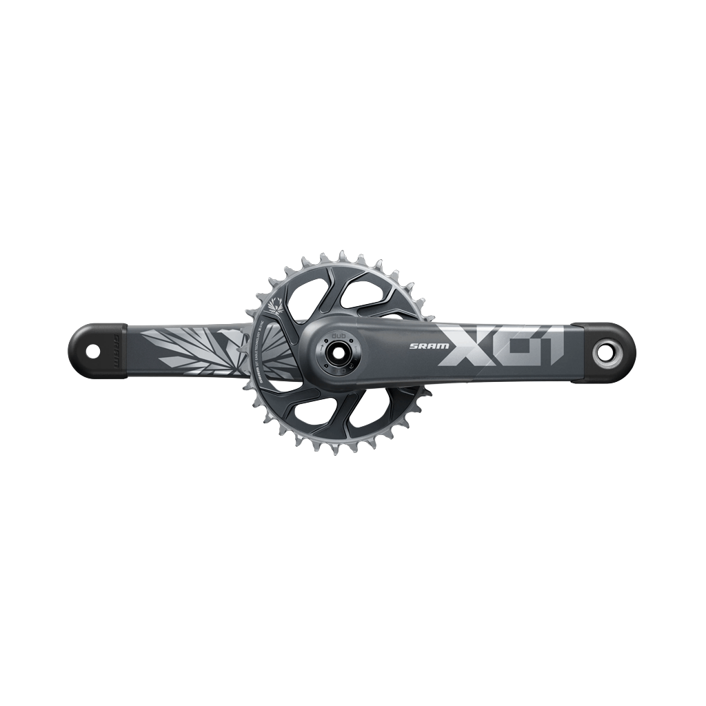 Crankset Sram X0 Eagle DUB Boost 32T 28.99mm DM 175mm - Black - Genetik Sport