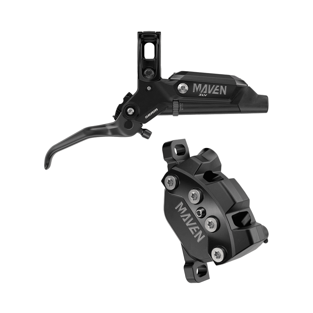 Disc Brake Sram Maven Silver Rear Post Mount - Black - Genetik Sport