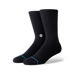 Socks Stance Icon 3 - Pack - Black - Genetik Sport