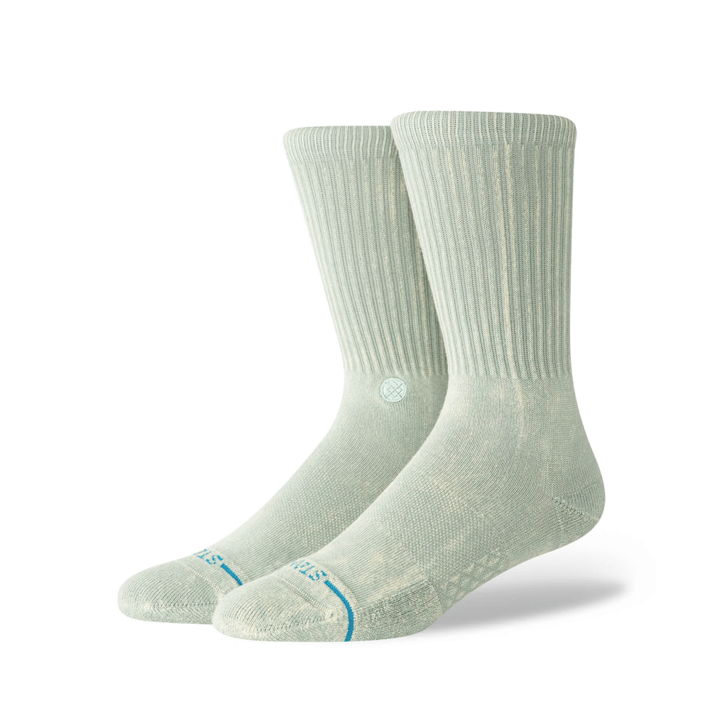 Socks Stance Icon Dyed Crew - Seagreen - Genetik Sport