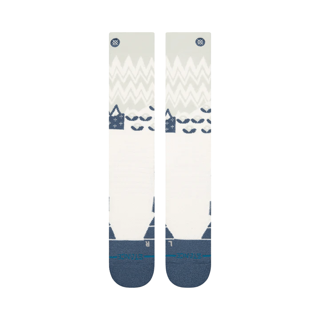Socks Stance Snow Alpine Mid Poly - Pale Blue - Genetik Sport