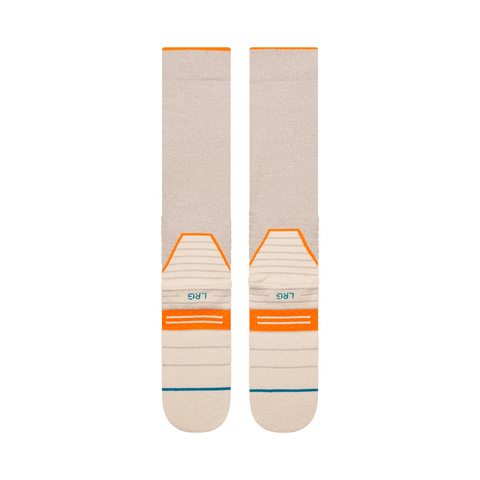 Socks Stance Snow Contrast Mid WL - Stringgrey - Genetik Sport