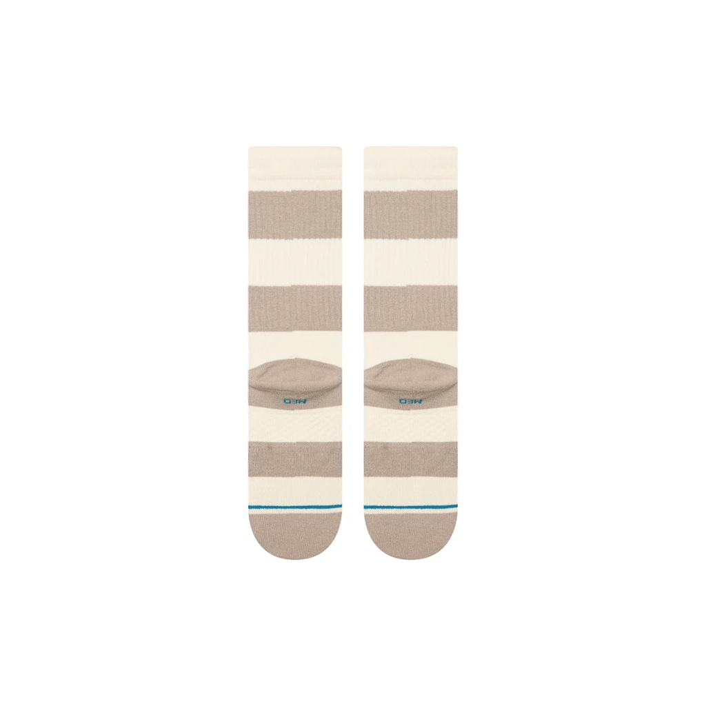 Socks Stance Stacked Up Crew - String Grey - Genetik Sport