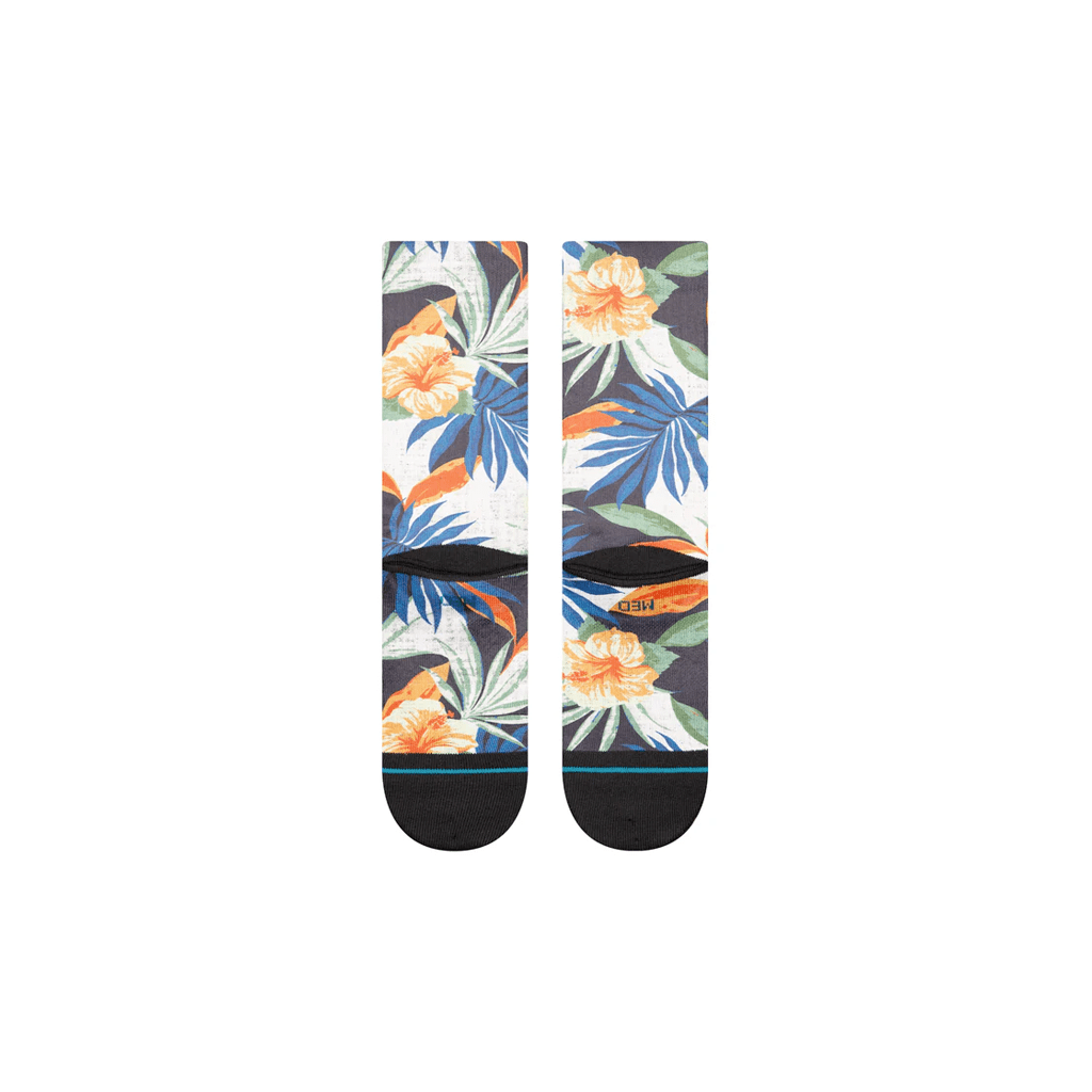 Socks Stance Tiki Tides Crew - Black - Genetik Sport